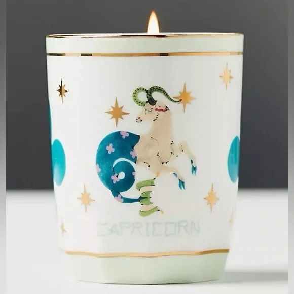 Lou Benesch x Anthropologie Stargazer Zodiac Boxed Candle